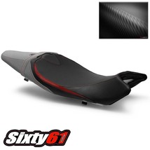 Suzuki SV650 Seat Cover 2016-2020 2021 2022 2023 Luimoto Black Gray Red Carbon - £120.25 GBP