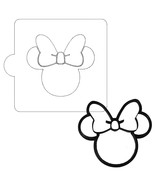 Minnie with Bow Face Stencil for Cookies or Cakes USA Made LSC530S - $93.22 MXN
