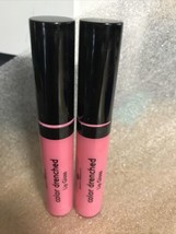 2 Laura Geller Color Drenched Lip Gloss  Poppin Pink .3oz/9g - £12.76 GBP