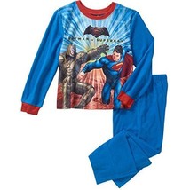 Batman VS Superman Superhero Boy&#39;s Flannel Pajama Pants Set - $206.24 MXN