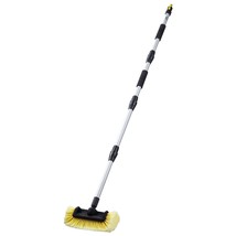 Car Wash Brush 66.7-Inch Car Washing Brush with 12" Soft PVC Bristle Head - $1,336.43 MXN