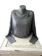 Women’s Gray Dolman Sweater Cabana By Crown &amp; Ivy Size Small - £7.77 GBP