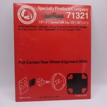 SPC 71321 Full Contact Rear Wheel Shim 1/8 deg Camber or 1/16&quot; Toe - $11.19