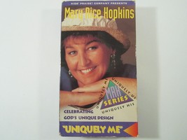 Vhs Christian Film Uniquely Me Mary Rice Hopkins 1993 [10C1] - £25.18 GBP