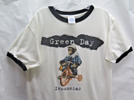 Vtg 1995 Green Day Insomniac Concert Ringer Tour T Shirt Nofx Sz L RARE ... - £189.25 GBP