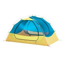 The North Face Eco Trail 2 Person Tent Stinger Yellow / Blue New $250 - £107.90 GBP