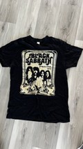 Black Sabbath World Tour 1978 Black Concert Tshirt Ozzie Osbourne Size L... - $16.78