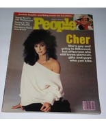 Cher People Weekly Magazine Vintage 1984** - $49.99