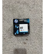 Genuine HP 60 Tri-Color Ink Print Cartridge CC643WN sealed - $39.55