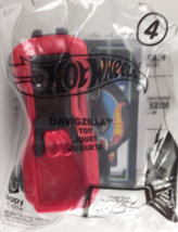 Dawgzilla Hot Wheels Red Mc Donald&#39;s Happy Meal Toy #4 2017 New - £4.60 GBP