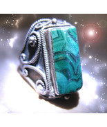 HAUNTED ANTIQUE RING  HIGHEST LIGHT SORCERESS TREASUREY OF WEALTH MAGICK... - $194.67 CAD