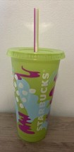 Starbucks 24oz.Multicolored UV Color Changing Reusable On-The-Go Cup W/l... - $11.87
