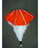 China Military Retired Orange Top Small Guiding Chute Parachute - £22.43 GBP