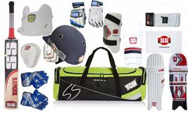 SS Best Sports 100% Original Brand Cricket Complete Batting Set with Acc... - $379.00