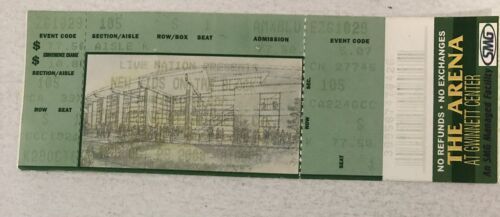 New Kids On The Block Ticket Stub October 29 2008 NKOTB Donny Wahlberg - $22.76