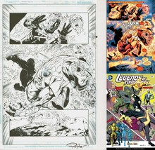 Gerry Conway Firestorm Legends of Tomorrow #3 Pg. 1 Original Art Eduardo Pansica - $296.99