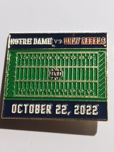 Notre Dame vs UNLV Football Game Day Lapel Pin October 22, 2022 Irish ND - £6.27 GBP