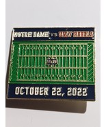 Notre Dame vs UNLV Football Game Day Lapel Pin October 22, 2022 Irish ND - £6.26 GBP