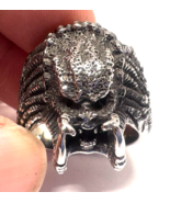 Predator Stainless Steel Mens Size 12 Ring NEW - $647.33 MXN