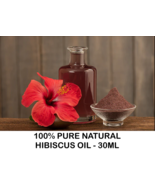 100% PURE NATURAL ORGANIC HIBISCUS OIL - 30ML - ROSA-SINENSIS - HAIR GROWTH - $28.21 CAD