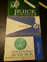 1965 Buick LOT Owners Manual Protection Plan Accessories - £38.92 GBP
