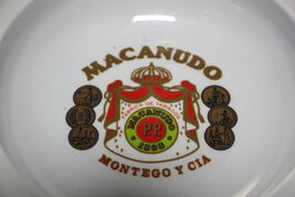 MACANUDO  COMPANY LOGO ASHTRAY 7" Diameter  image 2