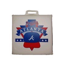 Vintage Atlanta Braves Seat Cushion K R Industries 90&#39;s MLB Baseball Com... - $372.79 MXN