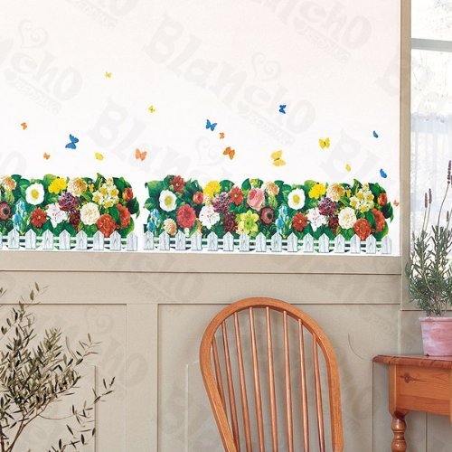 Flourish Fence - X-Large Wall Decals Stickers Appliques Home Decor - $10.87