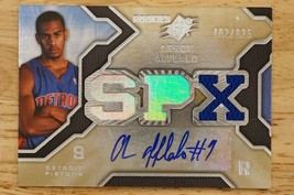 Arron Afflalo 2007-08 Ud S Px Jersey Auto Rookie Rc /825 Pistons Sp Ucla Bruins - £11.60 GBP