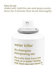 EVO water killer dry shampoo brunette, 200 ml image 2