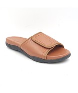 Callixte Men Adjustable Slide Sandals Size US 6 Brown - £4.75 GBP