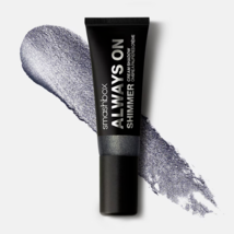 Smashbox Always On Shimmer Cream Shadow With Primer Charcoal Shimmer .34oz Ne W - £18.17 GBP