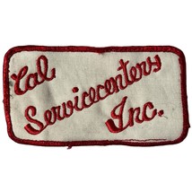 Vintage Cal Servicecenters Inc. Embroidered Patch Gas Station Uniform Se... - $11.77 CAD
