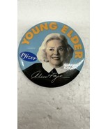 actress singer ALICE FAYE Pfizer Young Elder advertising 2.25&quot; pinback b... - €10,92 EUR