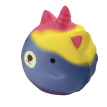 NEW Cute Rainbow Fluffy Kitty Squishy Stress Toy For Kids 3+—SHIPS IN 24... - $18.69