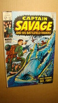 Captain Savage 11 Dick Ayers Marvel Silver Age War 1968 Sgt Fury - £5.35 GBP