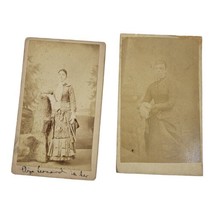 Antique 1880s Lot  Of 2 Ambrotype, Tintype Photographs Photos women  - £38.88 GBP