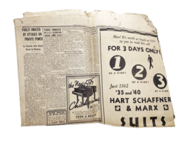 Chicago Daily Tribune September 2nd, 10th 1936 Newspaper Sections - $10.88