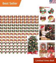 200 Pcs Christmas Mini Bows - Elegant Craft Bows with Bells for Holiday ... - $45.00