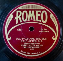 Harry Salter / The Caroliners - Old Pals Are The Best / My Heart Is Calling 78 - £24.32 GBP