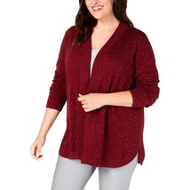 Karen Scott Sweater Open Front Cardigan, Size 0X - £15.76 GBP