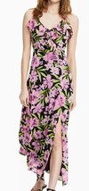 Bar III&#39;s Created For Macy&#39;s Women&#39;s Floral-Print Ruffled Maxi Dress - £21.96 GBP