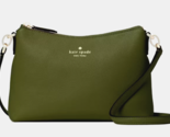 New Kate Spade Bailey Leather Crossbody bag Enchanted Green with Dust bag - $104.41