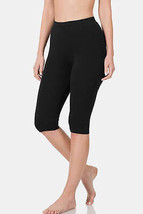 Zenana Full Size High Waist Capris - £15.49 GBP