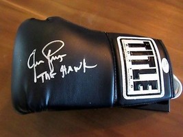 Aaron Pryor The Hawk Boxing Champion Hof Signed Auto Title Boxing Glove Jsa - £116.95 GBP