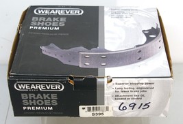Front &amp; Rear Drum Brake Shoes Wearever  S395 – Fit 1972-1978 Ford/Mazda  6915 - £13.19 GBP