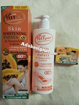 original veet gold exclusive skin whitening Papaya & Nanowhite  lotion.spf 60++, - $45.00