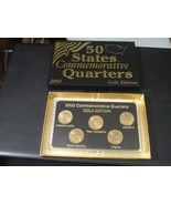 50 States Commemorative Quarters - Gold Edition - 2000 - £13.75 GBP