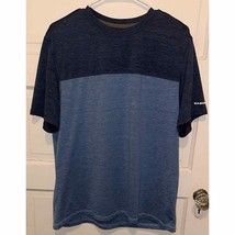G.H. Bass &amp; Co. Blue Color-block T-shirt Size Medium - £9.47 GBP