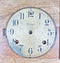 Antique Waterbury 8 Day Clock Movement Dial Pan (KD019) - £19.98 GBP
